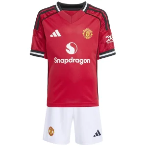 Manchester United Home 25/26 Kids