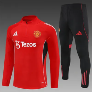Manchester United Tracksuit Red