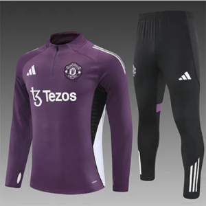 Manchester United Tracksuit Purple